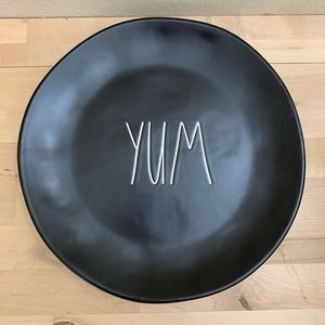 Rae Dunn Black Plates